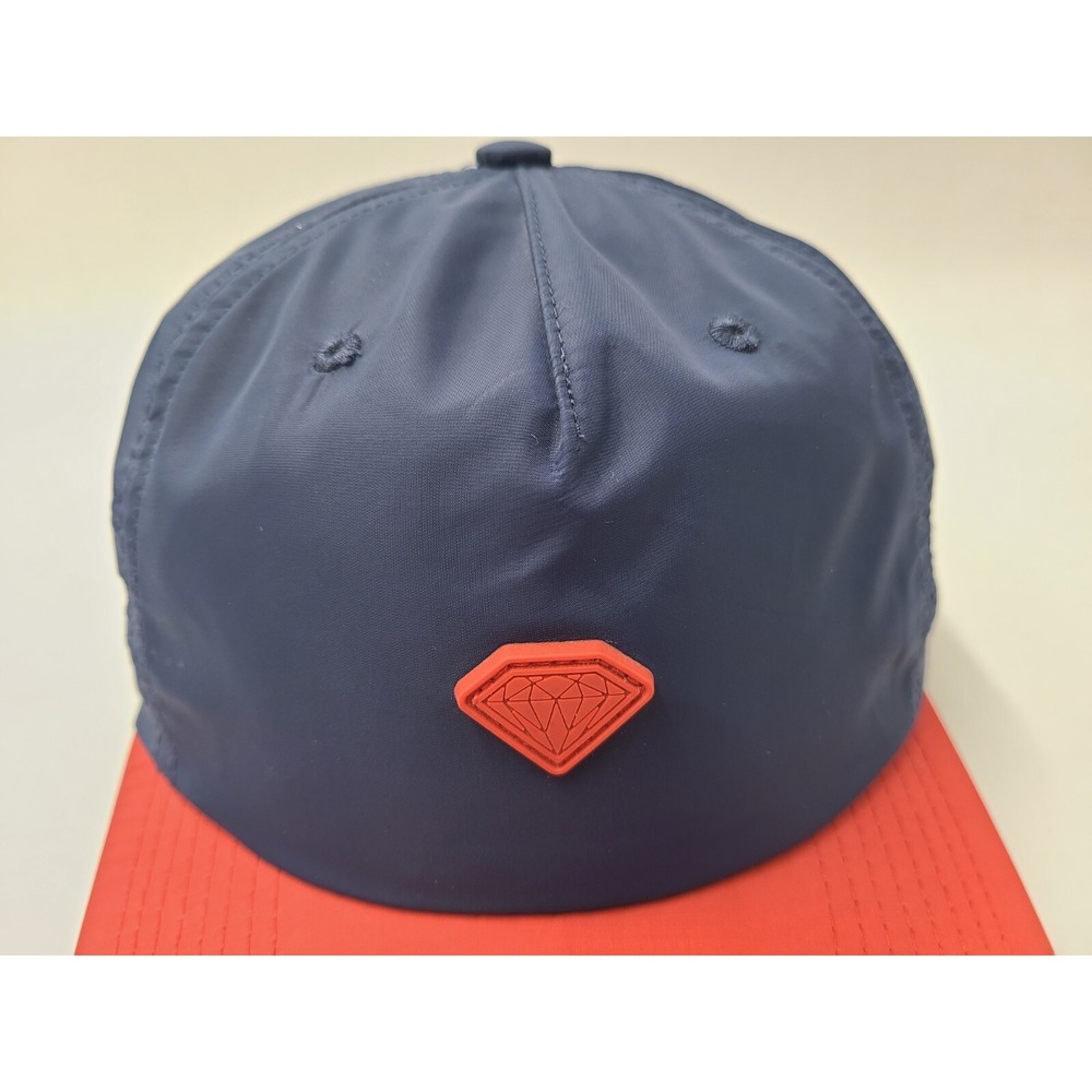 Diamond Supply Co Company Nylon Snap Adjustable Hat Cap Skate Men Women Blue Red - Picture 4 of 12